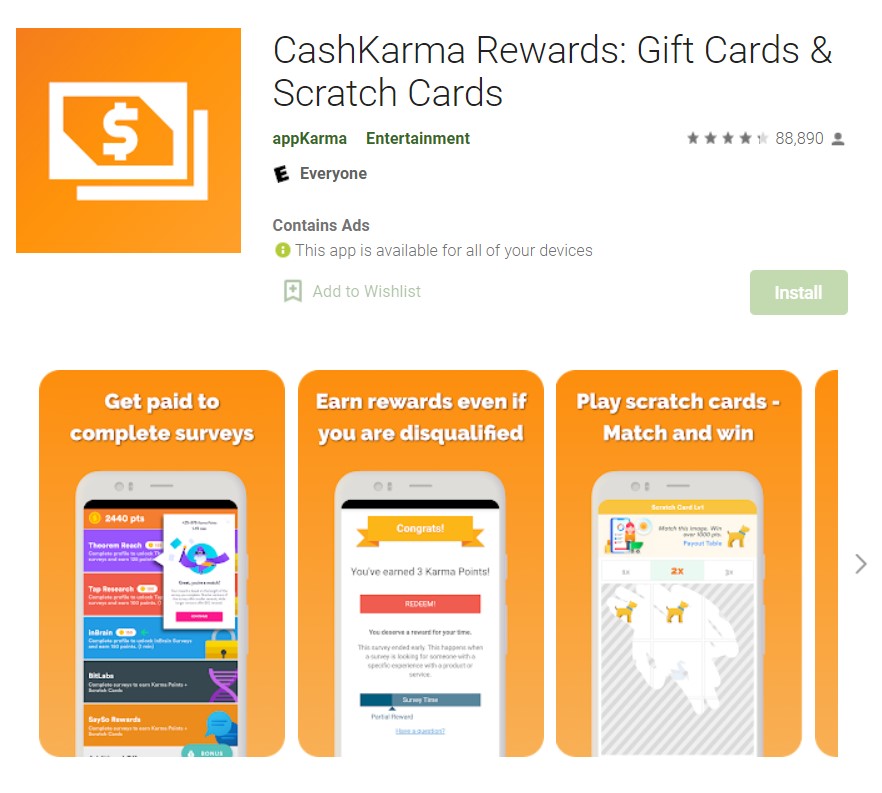 CashKarma - APP Penghasil Uang Cepat