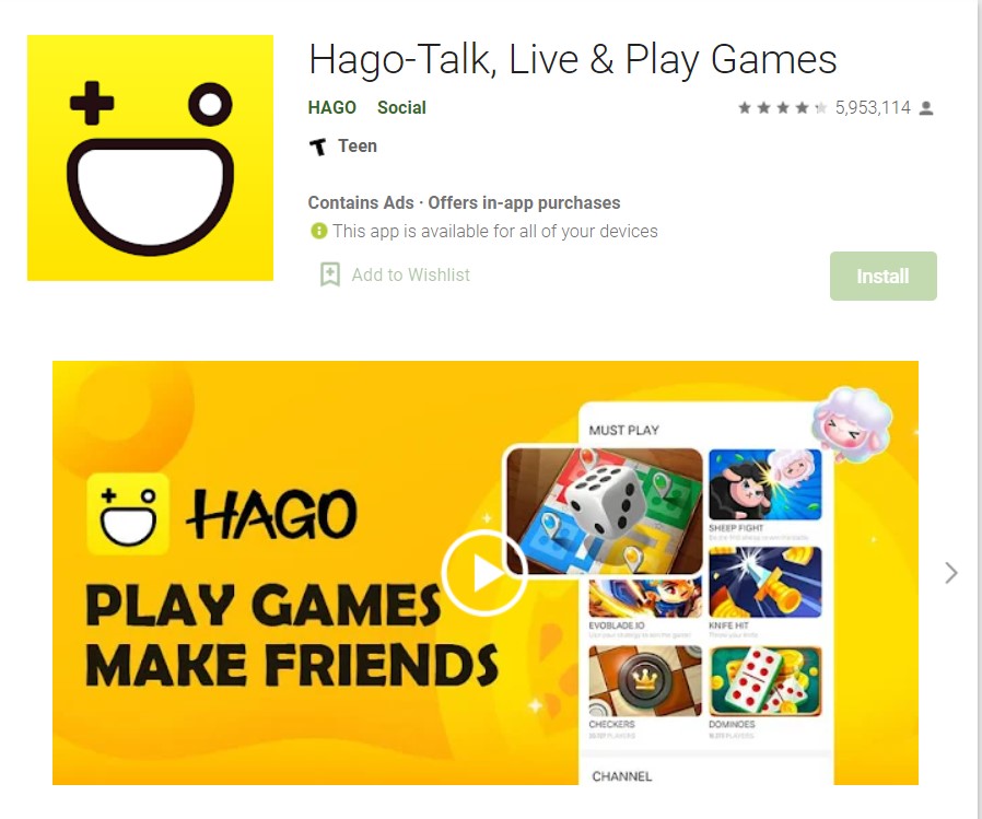 HAGO - Aplikasi Game Penghasil Kuota Pulsa